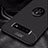 Ultra-thin Silicone Gel Soft Case Cover with Magnetic Finger Ring Stand A01 for Samsung Galaxy S10