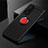 Ultra-thin Silicone Gel Soft Case Cover with Magnetic Finger Ring Stand A01 for Xiaomi Mi 10T 5G