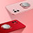 Ultra-thin Silicone Gel Soft Case Cover with Magnetic Finger Ring Stand A01 for Xiaomi Mi 11 5G