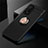 Ultra-thin Silicone Gel Soft Case Cover with Magnetic Finger Ring Stand A01 for Xiaomi Redmi K30S 5G Gold and Black