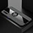 Ultra-thin Silicone Gel Soft Case Cover with Magnetic Finger Ring Stand A02 for Huawei Honor 9X Pro