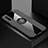 Ultra-thin Silicone Gel Soft Case Cover with Magnetic Finger Ring Stand A02 for Huawei Honor 9X Pro Gray