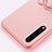 Ultra-thin Silicone Gel Soft Case Cover with Magnetic Finger Ring Stand A02 for Huawei P smart S