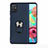 Ultra-thin Silicone Gel Soft Case Cover with Magnetic Finger Ring Stand A02 for Samsung Galaxy A51 5G