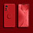 Ultra-thin Silicone Gel Soft Case Cover with Magnetic Finger Ring Stand A02 for Xiaomi Mi 12 5G Red