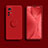 Ultra-thin Silicone Gel Soft Case Cover with Magnetic Finger Ring Stand A02 for Xiaomi Mi 12S 5G Red