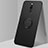 Ultra-thin Silicone Gel Soft Case Cover with Magnetic Finger Ring Stand A02 for Xiaomi Redmi 8