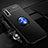 Ultra-thin Silicone Gel Soft Case Cover with Magnetic Finger Ring Stand A03 for Huawei Honor 9X