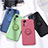 Ultra-thin Silicone Gel Soft Case Cover with Magnetic Finger Ring Stand A03 for Xiaomi Mi 12S 5G