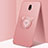 Ultra-thin Silicone Gel Soft Case Cover with Magnetic Finger Ring Stand A03 for Xiaomi Redmi 8A