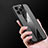 Ultra-thin Silicone Gel Soft Case Cover with Magnetic Finger Ring Stand A04 for Apple iPhone 13 Pro