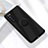 Ultra-thin Silicone Gel Soft Case Cover with Magnetic Finger Ring Stand A04 for Huawei Nova 7 5G