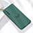 Ultra-thin Silicone Gel Soft Case Cover with Magnetic Finger Ring Stand A04 for Huawei Nova 7 5G