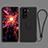 Ultra-thin Silicone Gel Soft Case Cover with Magnetic Finger Ring Stand A04 for Samsung Galaxy S21 FE 5G Black