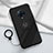 Ultra-thin Silicone Gel Soft Case Cover with Magnetic Finger Ring Stand A04 for Vivo Nex 3