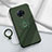 Ultra-thin Silicone Gel Soft Case Cover with Magnetic Finger Ring Stand A04 for Vivo Nex 3 5G