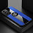 Ultra-thin Silicone Gel Soft Case Cover with Magnetic Finger Ring Stand A07 for Samsung Galaxy S21 5G