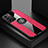 Ultra-thin Silicone Gel Soft Case Cover with Magnetic Finger Ring Stand A07 for Samsung Galaxy S21 5G