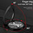 Ultra-thin Silicone Gel Soft Case Cover with Magnetic Finger Ring Stand A07 for Samsung Galaxy S21 5G