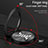 Ultra-thin Silicone Gel Soft Case Cover with Magnetic Finger Ring Stand A07 for Samsung Galaxy S21 Plus 5G