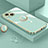 Ultra-thin Silicone Gel Soft Case Cover with Magnetic Finger Ring Stand A08 for Apple iPhone 15