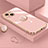 Ultra-thin Silicone Gel Soft Case Cover with Magnetic Finger Ring Stand A08 for Apple iPhone 15