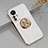 Ultra-thin Silicone Gel Soft Case Cover with Magnetic Finger Ring Stand AN1 for Xiaomi Mi 12T 5G