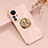 Ultra-thin Silicone Gel Soft Case Cover with Magnetic Finger Ring Stand AN1 for Xiaomi Mi 12T 5G