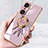 Ultra-thin Silicone Gel Soft Case Cover with Magnetic Finger Ring Stand AN2 for Huawei Honor 60 5G