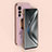 Ultra-thin Silicone Gel Soft Case Cover with Magnetic Finger Ring Stand AN2 for Vivo X70 5G