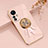 Ultra-thin Silicone Gel Soft Case Cover with Magnetic Finger Ring Stand AN2 for Xiaomi Mi 12T 5G