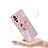 Ultra-thin Silicone Gel Soft Case Cover with Magnetic Finger Ring Stand AN2 for Xiaomi Redmi Note 11 SE India 4G