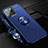 Ultra-thin Silicone Gel Soft Case Cover with Magnetic Finger Ring Stand for Apple iPhone 14 Pro Max
