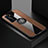 Ultra-thin Silicone Gel Soft Case Cover with Magnetic Finger Ring Stand for Huawei P40 Pro