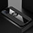 Ultra-thin Silicone Gel Soft Case Cover with Magnetic Finger Ring Stand for Oppo A72