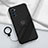 Ultra-thin Silicone Gel Soft Case Cover with Magnetic Finger Ring Stand for Oppo Reno4 5G