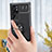 Ultra-thin Silicone Gel Soft Case Cover with Magnetic Finger Ring Stand for Samsung Galaxy S24 Ultra 5G