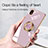 Ultra-thin Silicone Gel Soft Case Cover with Magnetic Finger Ring Stand for Sony Xperia Ace III SO-53C