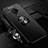 Ultra-thin Silicone Gel Soft Case Cover with Magnetic Finger Ring Stand for Vivo S1 Pro