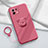 Ultra-thin Silicone Gel Soft Case Cover with Magnetic Finger Ring Stand for Xiaomi Mi 11 5G