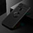 Ultra-thin Silicone Gel Soft Case Cover with Magnetic Finger Ring Stand for Xiaomi Redmi 9 Activ