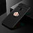 Ultra-thin Silicone Gel Soft Case Cover with Magnetic Finger Ring Stand for Xiaomi Redmi 9C