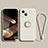 Ultra-thin Silicone Gel Soft Case Cover with Magnetic Finger Ring Stand G02 for Apple iPhone 15 Plus