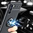 Ultra-thin Silicone Gel Soft Case Cover with Magnetic Finger Ring Stand JM1 for Oppo K9 Pro 5G