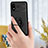 Ultra-thin Silicone Gel Soft Case Cover with Magnetic Finger Ring Stand JM1 for Samsung Galaxy M01 Core