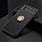 Ultra-thin Silicone Gel Soft Case Cover with Magnetic Finger Ring Stand JM1 for Samsung Galaxy M02