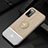 Ultra-thin Silicone Gel Soft Case Cover with Magnetic Finger Ring Stand JM1 for Xiaomi Redmi 9 Power