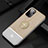 Ultra-thin Silicone Gel Soft Case Cover with Magnetic Finger Ring Stand JM1 for Xiaomi Redmi Note 10 4G Gold