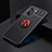 Ultra-thin Silicone Gel Soft Case Cover with Magnetic Finger Ring Stand JM2 for OnePlus Nord N20 SE