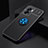 Ultra-thin Silicone Gel Soft Case Cover with Magnetic Finger Ring Stand JM2 for Realme Narzo 50 5G